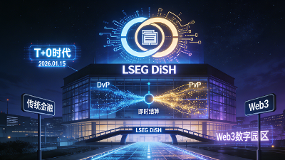 【视频】炸场！伦交所LSEG DiSH上线：区块链改写金融结算规则，真实现金链上跑，沉淀资产活了！
